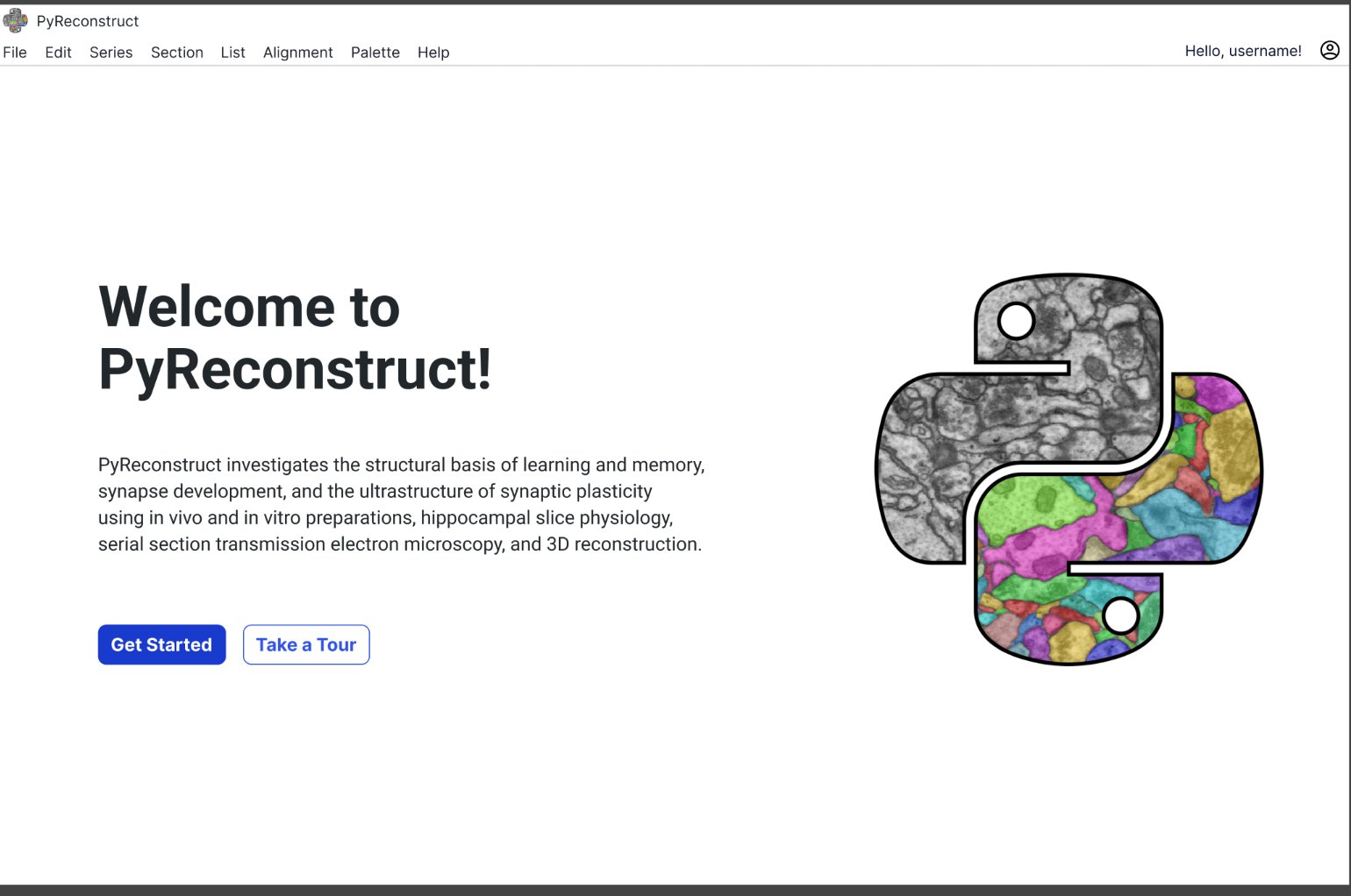 Final redesigned interface